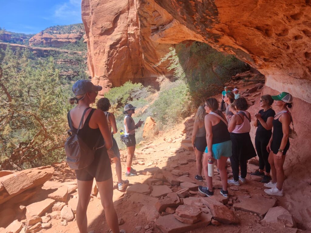 Guided Yoga Retreat Hiking Sedona