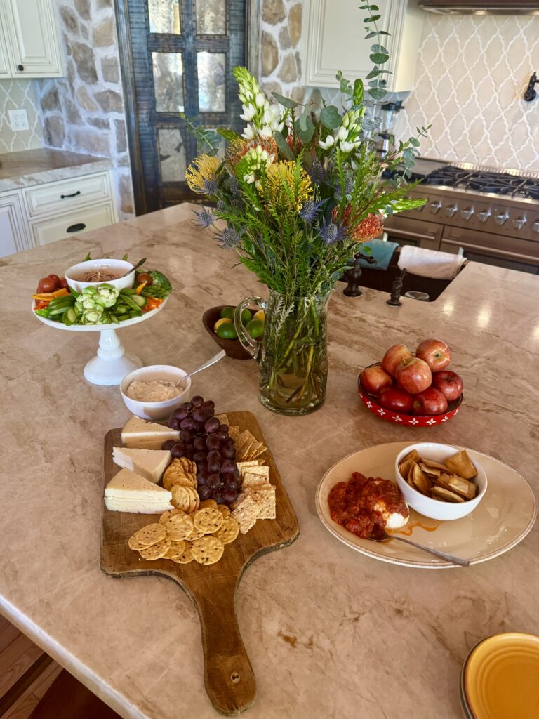 Curated Retreat Welcome Snacks and Food Arizona