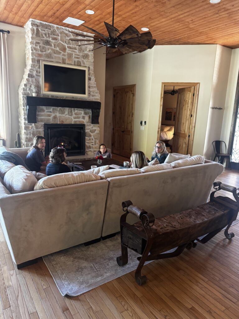 Connection Time during Yoga Wellness Retreat