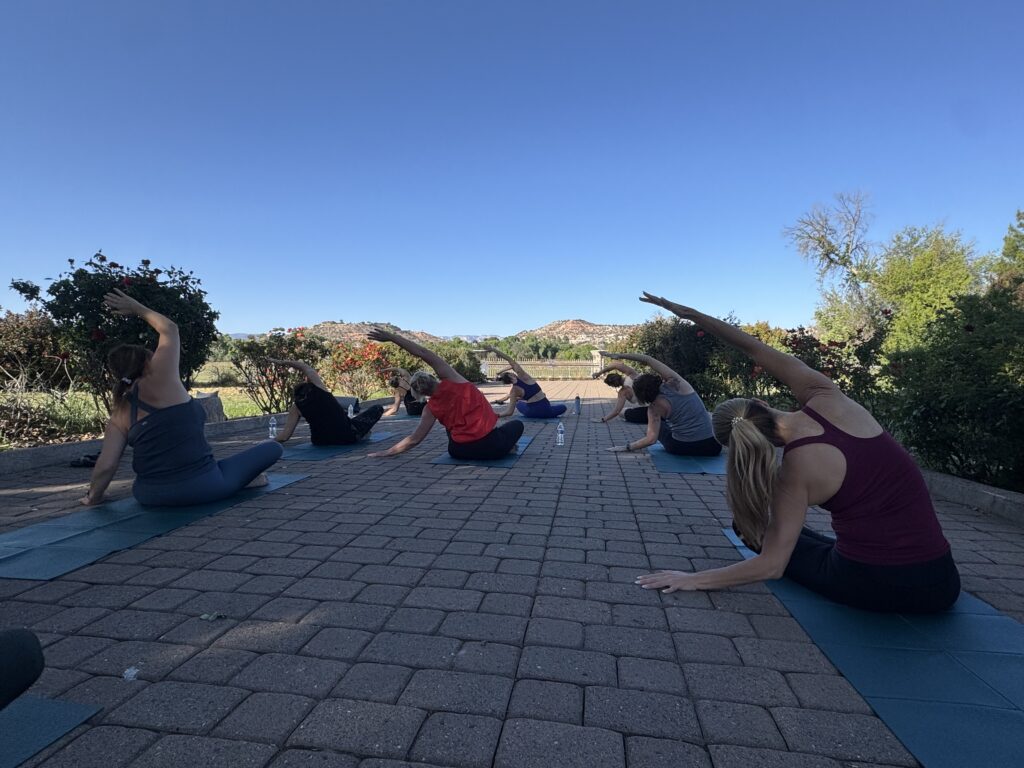 Outdoor Yoga Practice Arizona